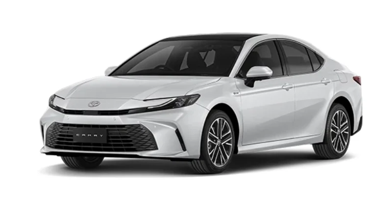 Toyota Camry HEV MID màu Trắng ngọc trai